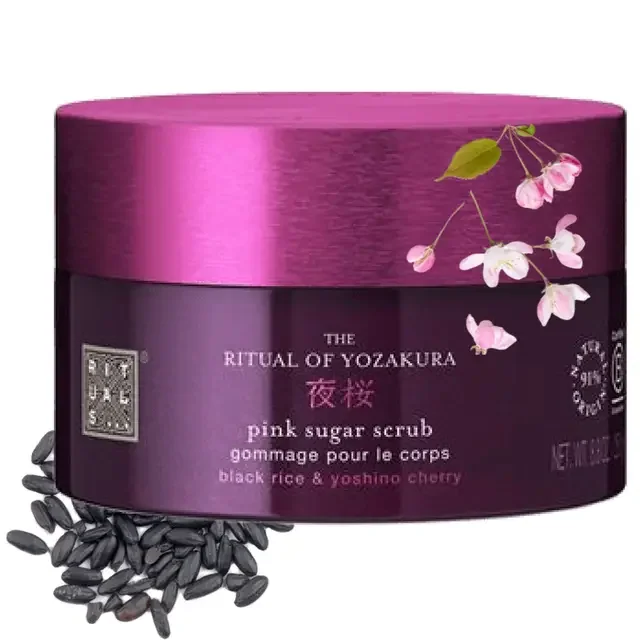 The Ritual of Yozakura Pink Sugar Scrub